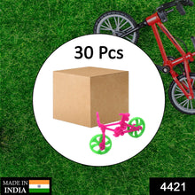 Miniature toy bicycles for kids, pack of 30