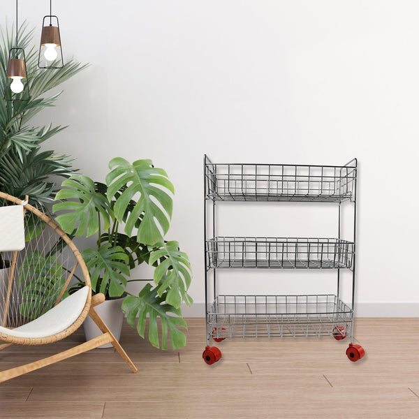 3-tier kitchen trolley