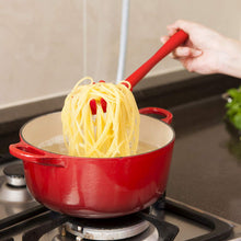 Silicone pasta fork for cooking