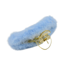 Plastic Fluffy Hair Claw Clips