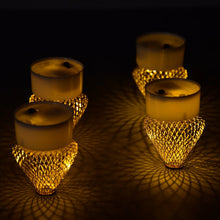 Decorative LED candles, 12-pack, flameless, gift-ready