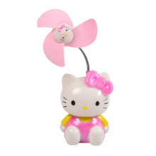 USB fan with kitty design