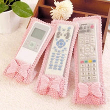 Bow knot remote control cover for dust protection