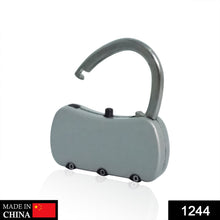 Resettable stainless steel combination padlock