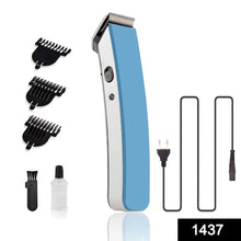 Rechargeable NS-216 cordless trimmer, ideal for men's hair and beard grooming.