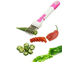 Efficient vegetable negi cutter, kitchen gadget