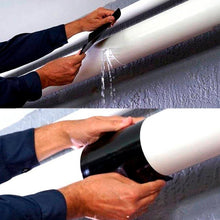 Strong adhesive tape for leak prevention and repair tasks.