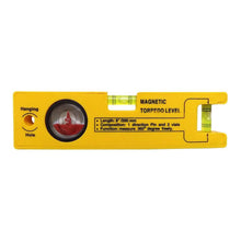 8-inch Magnetic Torpedo Level with 1 Direction Pin, 2 Vials and 360 Degree View