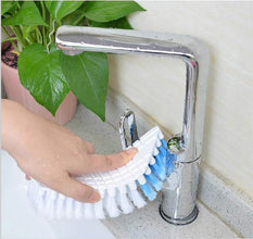 Flexible brush ideal for kitchen and bathroom