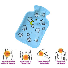 Versatile hot water bag for foot and hand warmth