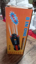 Screwdriver kit with LED torch and bit set