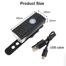 USB bike light set with high brightness