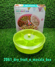 Box with spoon for dry-fruits and spices