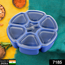 Masala container with 7 sections